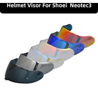 For SHOEI Neotec 3 CNS-3C Helmet Visor Lens Windshield Sunshade Replacement Shield Casco Moto Accessories Capacetes