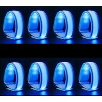 1-8Pcs Led Luminous Bracelet Light Up Bracelet Wristband for Kids Flashing Sports Wrist Strap Glow InThe Dark Party Supplies