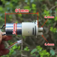 DSB413-B DC 6V 9V 12V Micro Diaphragm Pump Self-Priming Suction Water Pump Mini Motor for DIY Dispenser Tea Table Water Transfer
