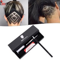Hair Pen Hair Tattoo Pen Barber Tools Engraving Shaver Pen Stainless Steel Blade Hair Styling Eyebrows Beards Engraving Pen