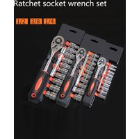 AliExpress baolian 12Pcs 1/4 3/8 1/2 Inch Ratchet Socket Wrench Set Multi-function Spanner Bicycle Motorcycle Car Repairing Tool Set