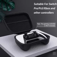 EVA Hard Shell Gaming Controller Case Waterproof Shockproof for Nintendo Switch Pro PS5 PS4 Xbox Series X/S Travel Carrying Bag
