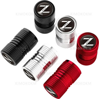 4Pcs/Set For Nissan 350Z 370Z Z33 Fairlady For Nismo Z Car Accessories Tire Wheel Valve Dust Caps Tyre Rim Stem Covers