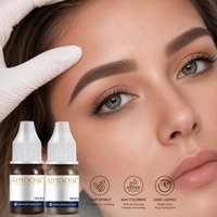 3ml Pigment Milk Tea Colors For Semi Permanent MakeUp Sets Tint Eyebrow Eyeliner Lips Beauty Microblading Tattoo Ink Pigments