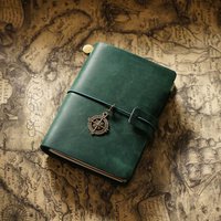 TN/ Passport Travel Notebook, Refillable Leather Journals Handmade Passport Traveler Notebook with Inserts for Writing, Gifts