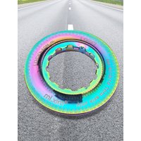 AliExpress Bicycle Centerlock Disc Brake Rotor Lockring Aluminum Alloy MTB Bike Disc To Center Lock Ring Adapter Centerlock Cover