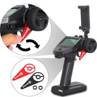 Metal Thumb Lever Transmitter Steering Wheel Trigger One-handed for Fuji's new model G7P FS-G7P Remote Controller Upgrades