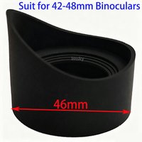 2PCS 10PCS 20PCS Telescope Eye Cups 42-48mm Silicone Rubber Microscope Eyepiece Eye Shields Guards 10X42 10X50 20X80 Binoculars
