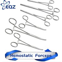 Stainless Steel Hemostatic Forceps Surgical Forceps Hemostat Locking Clamps Forceps Fishing Pliers Curved Pliers Straight Pliers