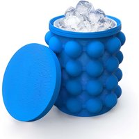 1PC Silicone Ice Cube Maker Portable Bucket Wine Cooler Beer Cabinet Space Saving Kitchen Tools for Whiskey Drinking
