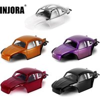 INJORA BUG24 Body with Roll Cage for 1/24 Axial SCX24 C10 JLU Bronco Base Camp 4Runner