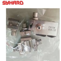 Porte-outil à changement rapide C6104, 5 pièces/ensemble, mandrin auto-serrant à trois ou quatre mors pour tour de horloger