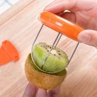 1 Pcs Kiwi Peel Split Tool Kitchen Gadgets And Accessories Creative Cut Kiwi Peeling Utensils Dig Fruit Slicer Fruit Knife