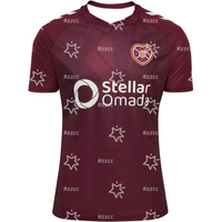 AliExpress NONE 25-26 Hearts FC Home football jersey Training set Summer Sports Dry Quickly Men's T-Shirt Children's Clothing Tee Y2k Woman 