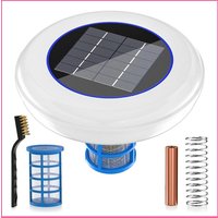 ABNM Solar Pool Cleaner Floating Water Cleaner And Purifier,Solar Powered Up To 35,000 Gal,For Fresh And Salt Water Pools
