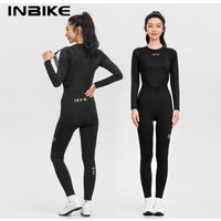 AliExpress INBIKE Women's Thermal Fleece Cycling Bib Tights Padded Winter Cycling Pants with Pockets Road Bike Windproof Cycling Clothing