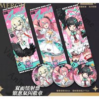 Anime Angels of Delusion Zenless Zone Zero Aria Sunna Nangong Yu Cosplay Badge Emblem Brooch Cartoon Laser Ticket Bookmark Gift