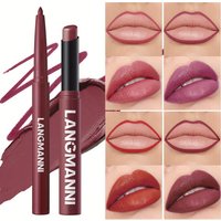 Oblique Rotating Matte Lipstick Lasting & Matte Lip Liner 2 Combination Set