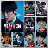 TV Series Weak Hero Class 1 Poster Self-adhesive Art Waterproof Paper Sticker Coffee House Bar Room Wall Decor