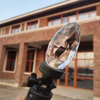 Optical Prism Corn Cob Crystal Lens Filter for Phone Photography Sun Catcher Effects Stunning Rainbow Refractions