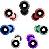 1set Reusable Silicone Ear Plugs for Noise Reduction for Sleeping Silicone Ear Plugs for Swimming Motorbike Noise Filtering Ear