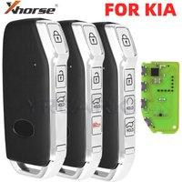 Clé intelligente universelle VVDI Xhorse version globale pour Hyundai, KIA Sportage, Niro, K7, K5, XZKA82EN, compatible avec les puces 47, 4A, 8A.