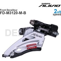 SHIMANO ALIVIO SIDE SWING Front Derailleur FD-M3120-M-B (Clamp Band) 2x9-speed Original parts