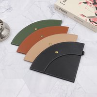 Coffee Filter Holder PU Leather Waterproof Hand Brewed Coffee Filter Organizer Dustproof for Storing Sheets Paper Filters