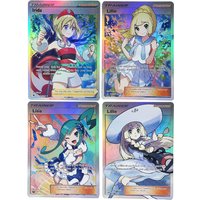 Pokemon Single Proxy Cards LISIA IRIDA LILLIE Toys Hobbies Collectibles Game Collection PTCG Anime Cards Toys Gifts