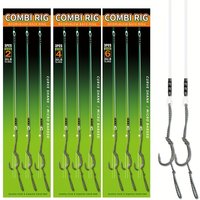 YOTO Professional Carp Fishing Rig Kit: Sharp Hooks,100% Fluorocarbon Line, Rolling Swivels | Combi Hair Rigs for Method Feeder