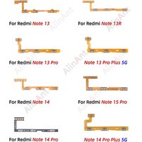 100% Ori OEM Side Buttons key Volume Power Flex Cable For Xiaomi Redmi Note 13 14 13C 14C 14R Pro Max Plus 4G 5G