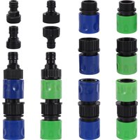 1PC US/EU Quick Connector Nipple 3/4" Threaded Tap Adaptor Female Male Thread Coupler Joint For Garden Lawn Irrigation
