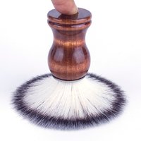 Brosse de rasage pour hommes, haute qualité, manche en bois, appareil de nettoyage du visage, outil de Salon professionnel, rasoir de sécurité