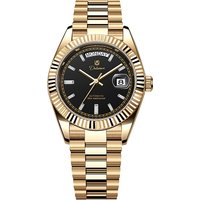 Dulunwe Datejusts Mechanical Movement Watches For Men Automatic Mechanical Watches Calendar Waterproof Men Watch