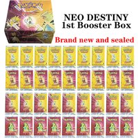 36Packs/Box PTCG Neo-Destiny BOOSTER Celebi/Tyranitar/Noctowl/Togetic 1ST EDITION Brand New Sealed PKM Game Collection Cards