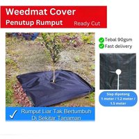 New Reusable Weed Control Fabric Water-permeabl with Holes Tree Mat Lawn Protection Cover