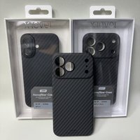 X-level High Quality 1500D Carbon Fiber Pattern Magnetic Case For IPhone 17 Pro Max 17 Air Business Ultra-Thin Rugged Back Cover