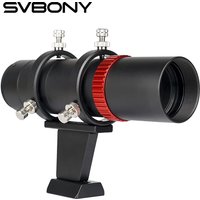 SVBONY SV165 Mini 40mm f/4 Guide Scope 1.25”&T2 for Deep Sky Photography, 6-point Guide Scope Rings, Aluminum Alloy CNC Machined