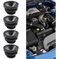 1/2/4Pcs Engine Mount Bushing Bumper Cover Engine Hood Rubber Bracket Black For Mazda 2 3 6 CX-3 CX-5 P30110238