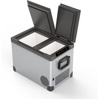 35L 45L 55L Dual Zones Compressor Cooling Mini Freezer 12V 24V Mini Fridge Car Refrigerator with Handle