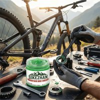 AliExpress NONE Bicycle Grease 2oz with Brush - Waterproof Synthetic Lube for MTB Bearings, Headsets & Hubs - Anti-Rust & High Temp