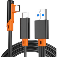 5Gbps Data Transfer Charging Cable USB3.0 to Type-C for PSVR2 Oculus Quest 3 /2 Link Cable VR Headset for PICO 4 Accessories