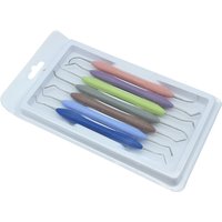 7pcs Dental Composite Resin Filling Spatula Aesthetic Restoration Set Resin Filler Set Dental Tool Restoration Spatula Tool