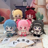 Akemi Homura Sakura Kyouko Tomoe Mami Kaname Madoka Cute 12cm Sitting Posture Plush Dango Bag Pendant Keychain Lovely Gift