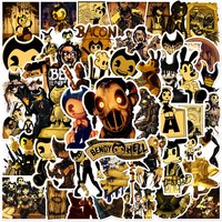 50Pcs Explosive Horror Games Graffiti Stickers Luggage Tablets Mobile Phones Laptops Waterproof Stickers