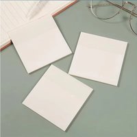 50/250Sheets Transparent Sticky Notes Scrapes Stickers Note Pads Posted It Paper Clear Notepad School Stationery Office Supplies