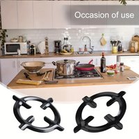 Mocha Pot Stove Rack Natural Gas Stove Bracket Coffee Making Gas Stove Rack Adapter Small Bracket Auxiliary Gas Stove Bracket