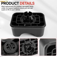1/4pc Under Jack Lift Jacking Point Support Pad Plug Block Cover for Mercedes Benz W177 W247 H247 X247 0005833403 A0005833403