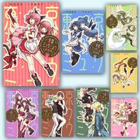 Japanese Anime T-Tokyo Mew Mew Manga Posters Self Adhesive Waterproof Ideal For Living Room Bedroom Bar Decoration