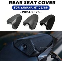 For YAMAHA MT-09 MT09 SP 2024 2025 Motorcycle Black Carbon Fiber Rear Seat Cowl Passenger Pillion Tail Fairing Cover